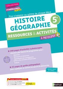 Histoire Géographie 5e. Ressources & activités à photocopier, Edition 2022 - Marques Patrick