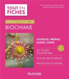 Mémo visuel de biochimie. 3e édition - Coumoul Xavier - Dardel Frédéric - Blanc Etienne