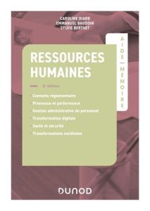 Ressources humaines - Diard Caroline - Baudoin Emmanuel - Berthet Sylvie