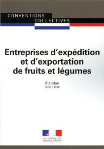 Expédition et exportation de fruits et légumes - JOURNAUX OFFICIELS