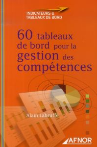 60 tableaux de bord / Pour la gestion des compétences - Labruffe Alain