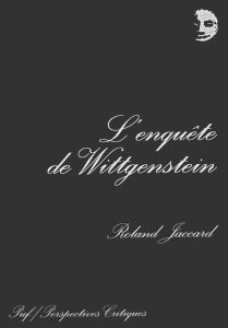 L'enquête de Wittgenstein - Jaccard Roland