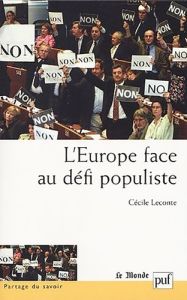L'Europe face au défi populiste - Leconte Cécile - Delors Jacques