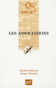 Les associations. 9e édition - Debbasch Charles - Bourdon Jacques