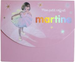 Mon petit coffret Martine. Avec 5 enveloppes, 1 carnte, 5 cartes et 2 planches de stickers - Delahaye Gilbert - Marlier Marcel