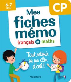 Mes fiches mémo français et maths CP - Céard Morgane