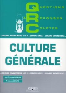 QRC de culture générale - Lejeune Françoise - Guédon Jean-François