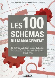 Les 100 schémas du management. La matrice BCG, les 5 forces de Porter, la roue de Deming, la carte d - Autissier David - Giraud Laurent - Johnson Kevin J