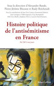 Histoire politique de l'antisémitisme en France. De 1967 à nos jours - Bande Alexandre - Biscarat Pierre-Jérôme - Reichst