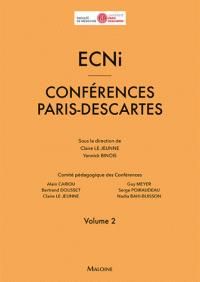 ECNi Conférences Paris-Descartes. Volume 2 - Le Jeunne Claire - Binois Yannick - Friedlander Gé