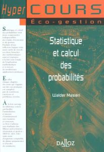 Statistique et calcul des probabilités - Masiéri Walder
