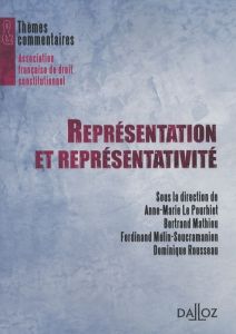 Représentation et représentativité - Le Pourhiet Anne-Marie - Mathieu Bertrand - Mélin-