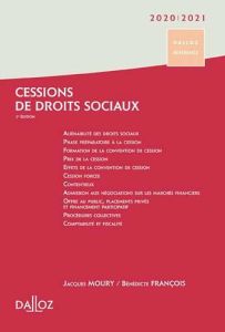 Le prix dans les cessions de droits sociaux. Edition 2022-2023 - Moury Jacques - Bénédicte François
