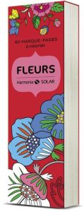 Fleurs. 60 marque-pages à colorier - Guyard Virginie