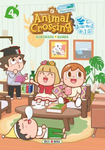 Animal Crossing : New Horizons - Le journal de l'île Tome 4 - Nintendo - Rumba