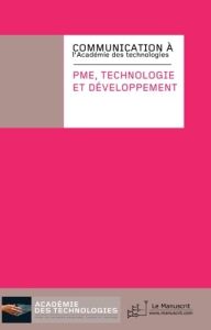 PME, technologies et développement - ACADEMIE DES TECHNOL