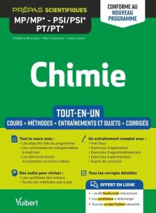 Chimie MP/MP* - PSI/PSI* - PT/PT*. Exercices et sujets corrigés - Lozier Yann - Cavelier Marc - Bruneau Frédéric