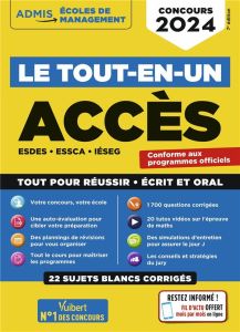 Concours ACCES. ESDES, ESSCA, IESEG. Le tout-en-un, Edition 2024 - Mattern Sophie - Bonnerot Anne-Marie - Boursat Mar