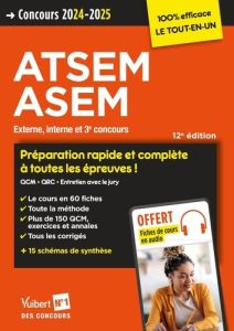 Concours ATSEM et ASEM. Concours externe, interne et 3e concours, Edition 2024-2025 - Laplace Elodie