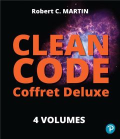 Clean Code. Coffret Deluxe 4 volumes : Coder proprement %3B Architecture logicielle propre %3B Agile pro - Martin Robert C. - Soulard Hervé - Engler Olivier