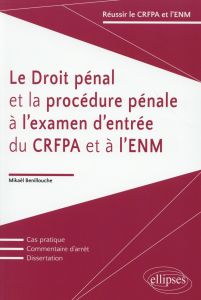 Le droit pénal et la procédure pénale à l'examen d'entrée du CRFPA et à l'ENM - Benillouche Mikaël