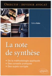 La note de synthèse - Kuhn Céline