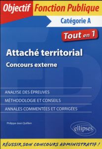 Attaché territorial. Concours externe catégorie A - Quillien Philippe-Jean