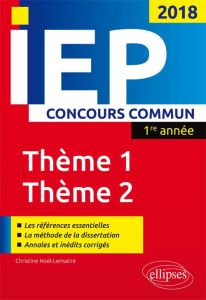 Radicalité - La ville. Concours commun IEP, 1re année, Edition 2018 - Noël-Lemaître Christine