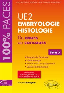 UE2 Embryologie, Histologie (Paris 5) - Solignat Maxime