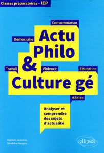 Actu Philo & Culture gé - Jacomino Baptiste - Maugars Géraldine
