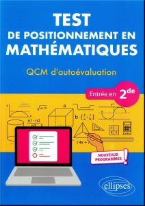 Test de positionnement en mathématiques - Poulain Christophe