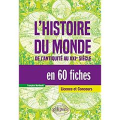 L'histoire du monde en 60 fiches - Martinetti Françoise