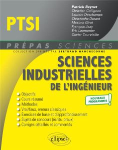 Sciences industrielles de l'ingénieur PTSI. 3e édition - Beynet Patrick - Collignon Christian - Deschamps L