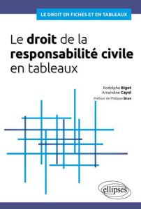 Le droit de la responsabilité civile en tableaux - Bigot Rodolphe - Cayol Amandine - Brun Philippe