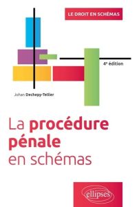 La procédure pénale en schémas. 4e édition - Dechepy-Tellier Johan