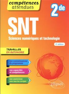 Sciences numériques et technologie 2de. 2e édition - Bonnefoy Jean-Christophe - Petit Bertrand