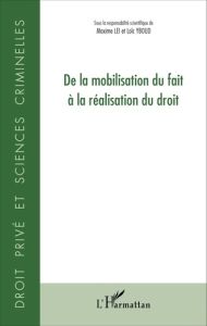 De la mobilisation du fait à la réalisation du droit - Lei Maxime - Yboud Loïc