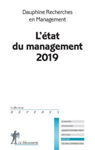 L'état du management. Edition 2019 - DAUPHINE RECHERCHES