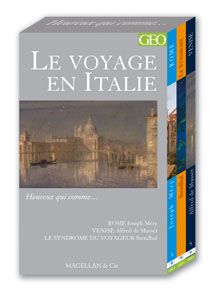 Le voyage en Italie. Coffret en 3 volumes : Rome %3B Venise %3B Le Syndrome du voyageur - Méry Joseph - Musset Alfred de