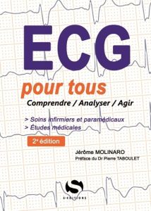 ECG pour tous. Comprendre, analyser, agir - Molinaro Jérôme - Taboulet Pierre