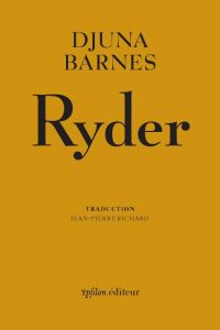 Ryder - Barnes Djuna - Richard Jean-Pierre