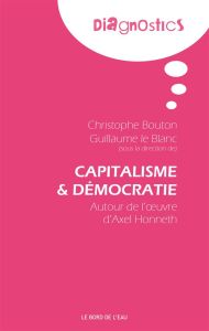 Capitalisme et démocratie : autour de l'oeuvre d'Axel Honneth - Bouton Christophe - Le Blanc Guillaume - Honneth A