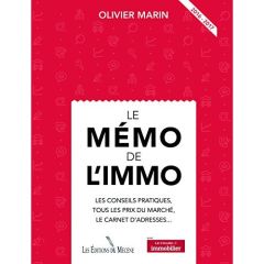 Le mémo de l'immo. Edition 2016-2017 - Marin Olivier