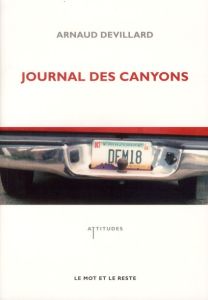 JOURNAL DES CANYONS - DEVILLARD ARNAUD
