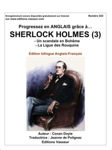 Progressez en anglais grâce à Sherlock Holmes - Conan Doyle Arthur