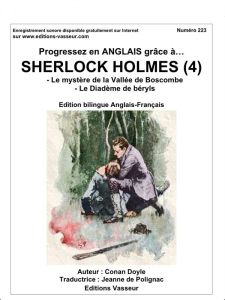 Progressez en anglais grâce à Sherlock Holmes/4/ - Conan Doyle Arthur