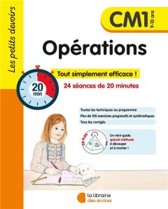Opérations CM1. 24 séances de 20 minutes - Tribouillard Pierre - Gravier Alice