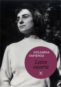 Lettre ouverte - Sapienza Goliarda - Castagné Nathalie