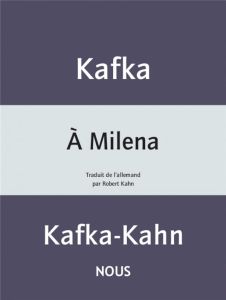 A Milena - Kafka Franz