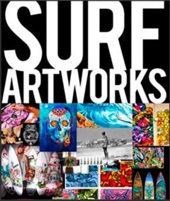 Surf artworks. Surfboards paintings - Roulland Julien